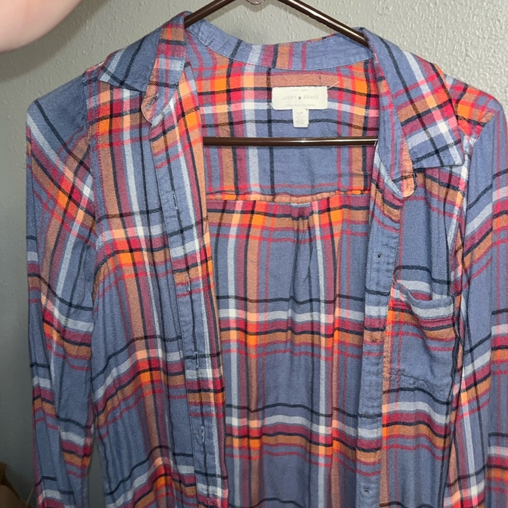 lucky brand flannel
